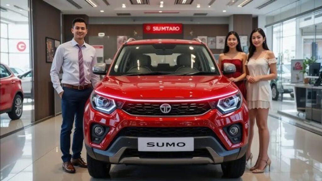 Tata Sumo 2025, Tata Sumo new model, Tata Sumo 7 seater SUV, Tata Sumo mileage, Tata Sumo 45 kmpl, Tata Sumo price in India, Tata Sumo down payment, Tata Sumo EMI plan, Tata Sumo features 2025, Tata Sumo relaunch 2025, budget 7 seater car India, Tata Sumo vs Bolero, Tata SUV 2025, new Tata cars 2025, Tata Sumo family car